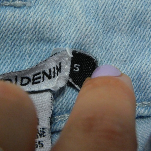 High waisted Denim Shorts - Picture 4 of 7